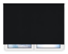 Стандартные рулонные шторы Мадагскар черный цена. Купить в «Мастерская Жалюзи»